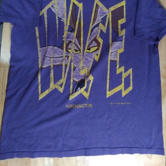 Vintage Wile E. Coyote Washington T-Shirt - Picture 2 of 11